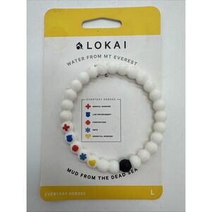 LOKAI Large OHANA Bracelet Water From Mt Everest & Mud From The Dead Sea